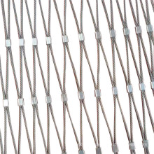 316 stainless steel wire rope ferrule mesh for fence